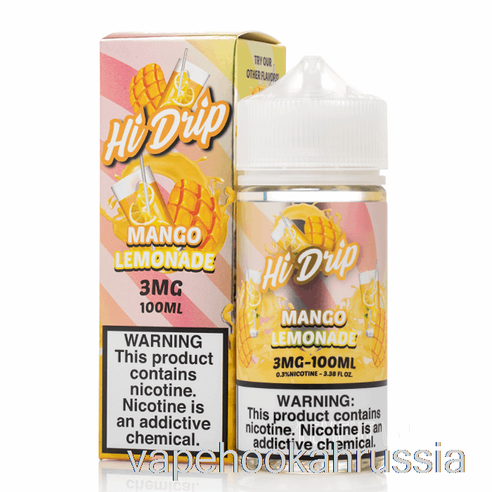 Vape Russia манго лимонад - жидкости для электронных сигарет Hi-drip - 100мл 0мг